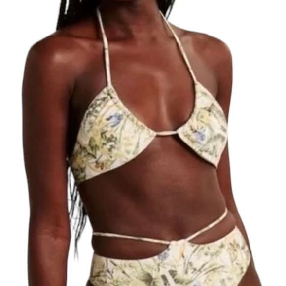 Abercrombie & Fitch Other - 🤑 5/$20 Abercrombie & Fitch Wear 2 Ways Floral Print Halter Bikini Swimsuit Top